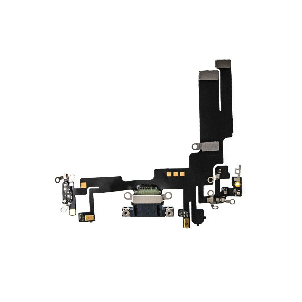 Red Charging Port for iPhone 14-Black Red Charging Port for iPhone 14-Black